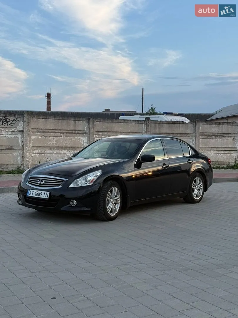 Infiniti G25, 2012