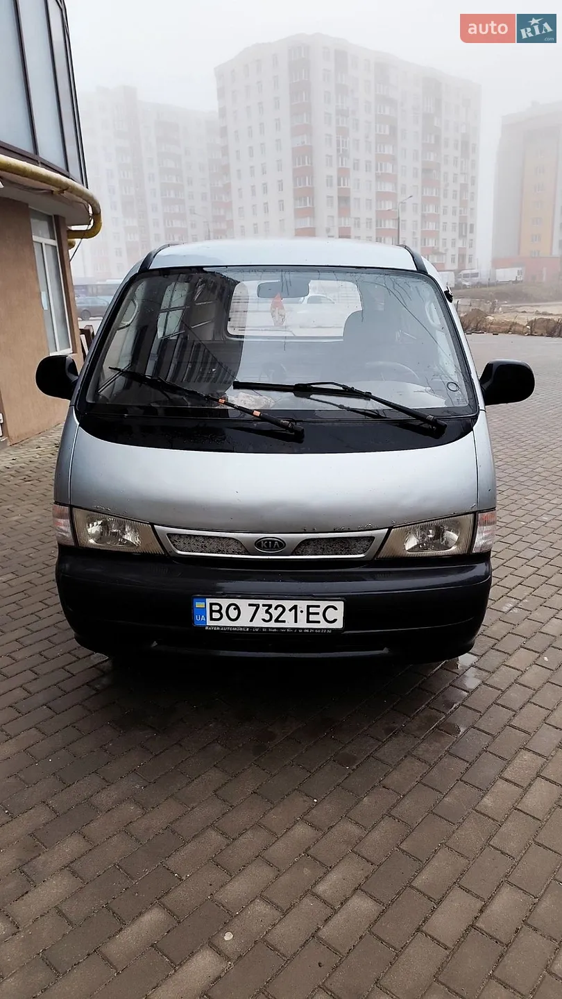 Kia Pregio, 2002