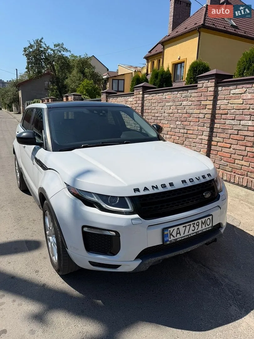 Land Rover Range Rover Evoque, 2016