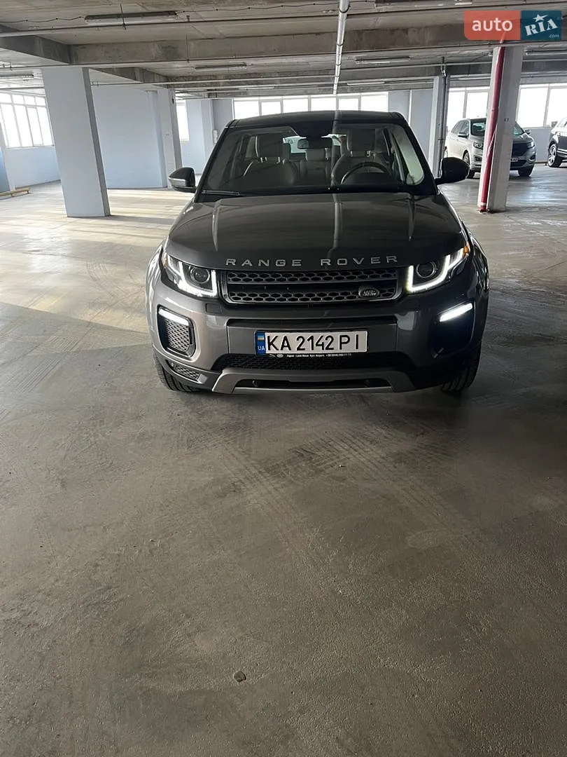 Land Rover Range Rover Evoque, 2018