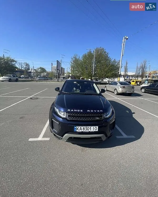 Land Rover Range Rover Evoque, 2017