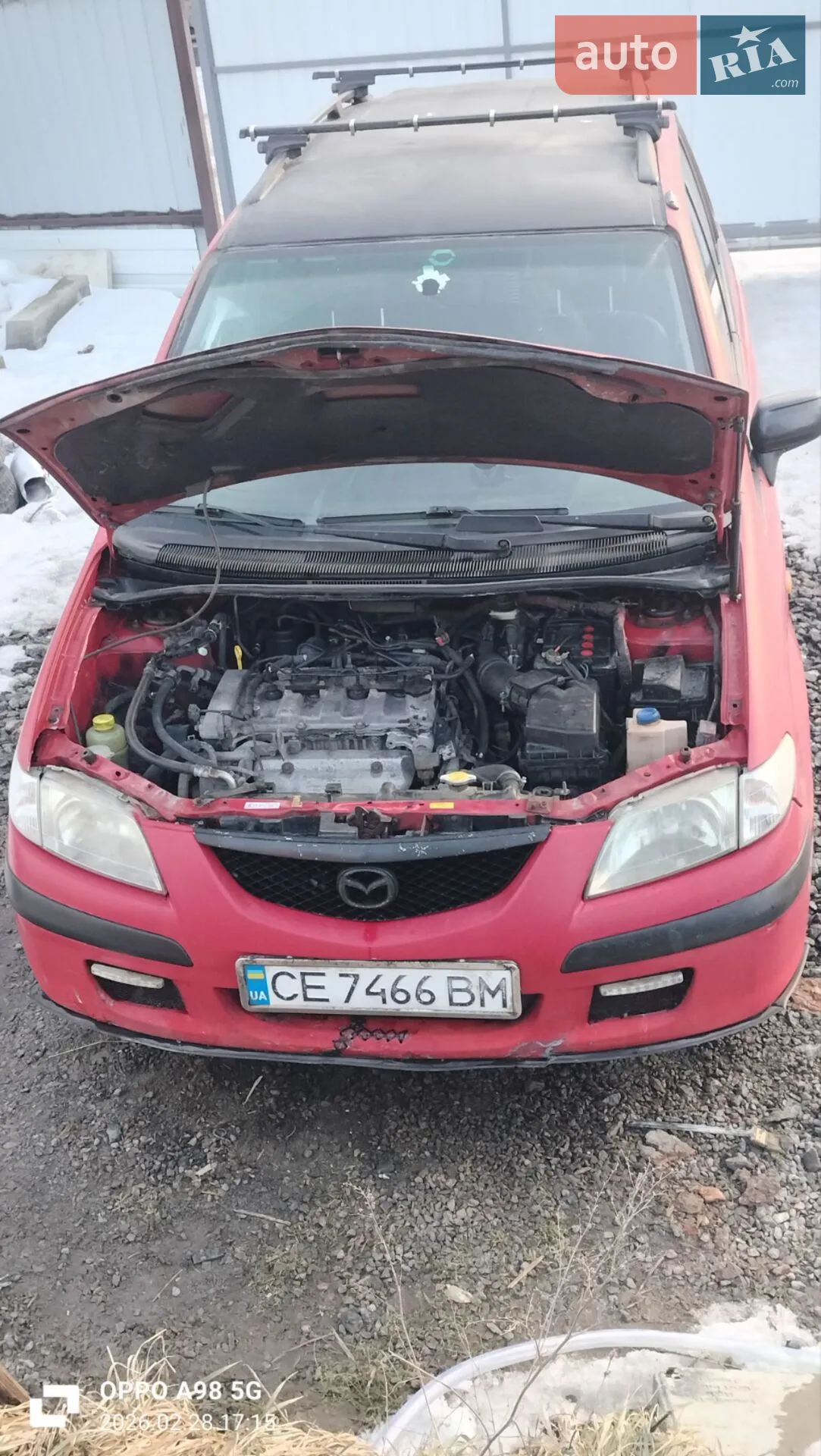 Mazda Premacy, 1999