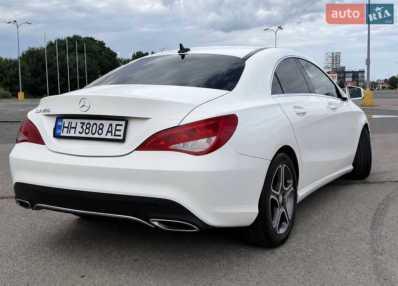 Mercedes-Benz CLA-Class, 2016