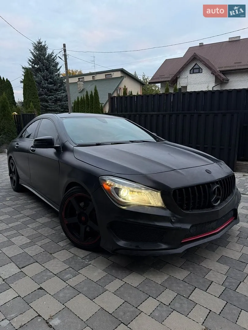 Mercedes-Benz CLA-Class, 2016