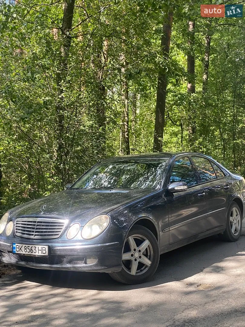 Mercedes-Benz E-Class, 2002