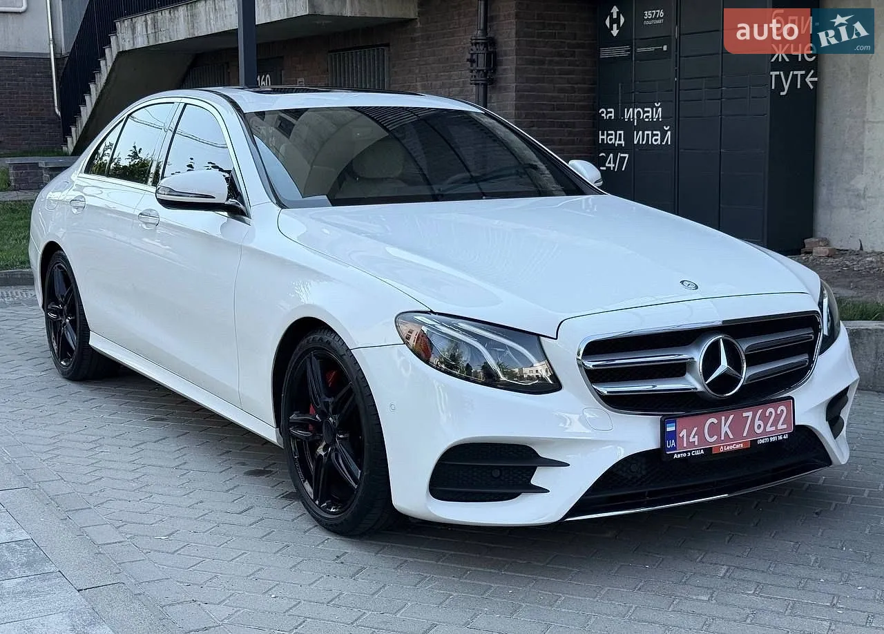 Mercedes-Benz E-Class, 2016