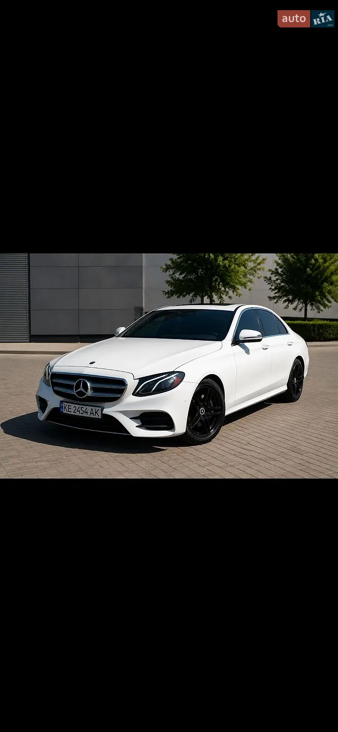 Mercedes-Benz E-Class, 2016