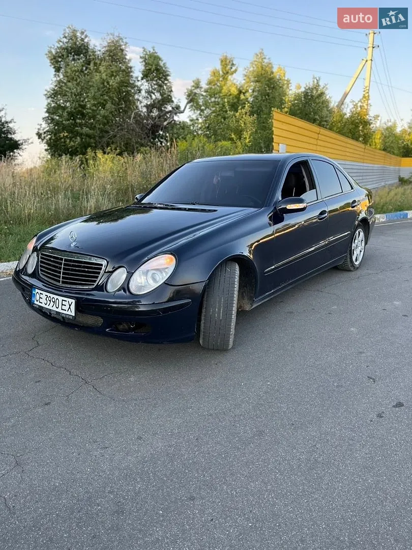 Mercedes-Benz E-Class, 2002