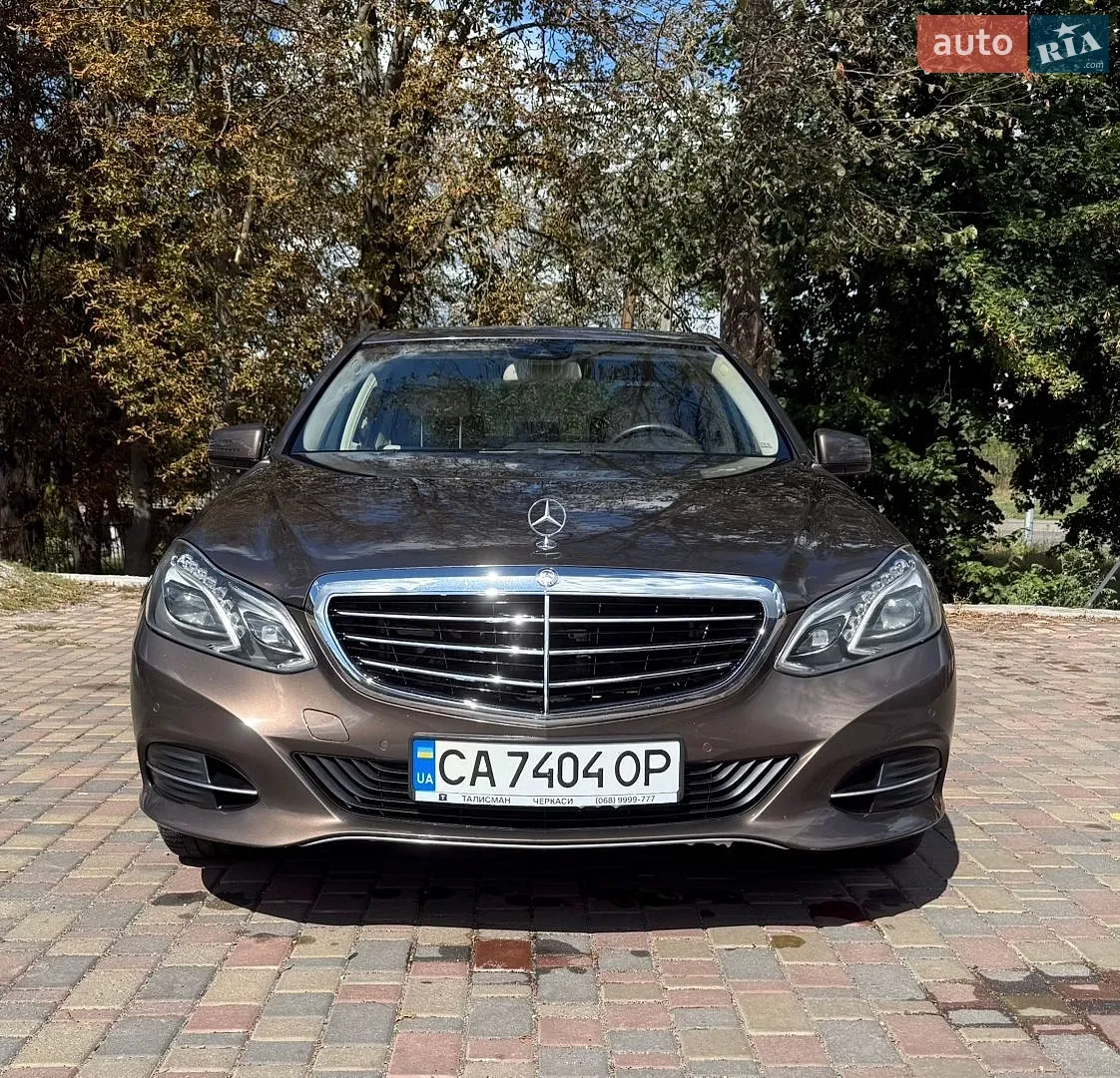 Mercedes-Benz E-Class, 2013