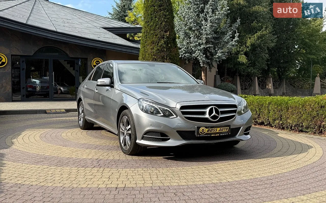 Mercedes-Benz E-Class, 2013