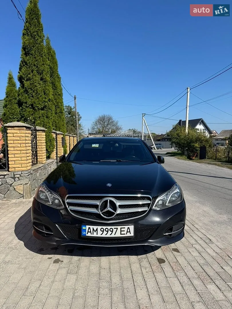 Mercedes-Benz E-Class, 2014