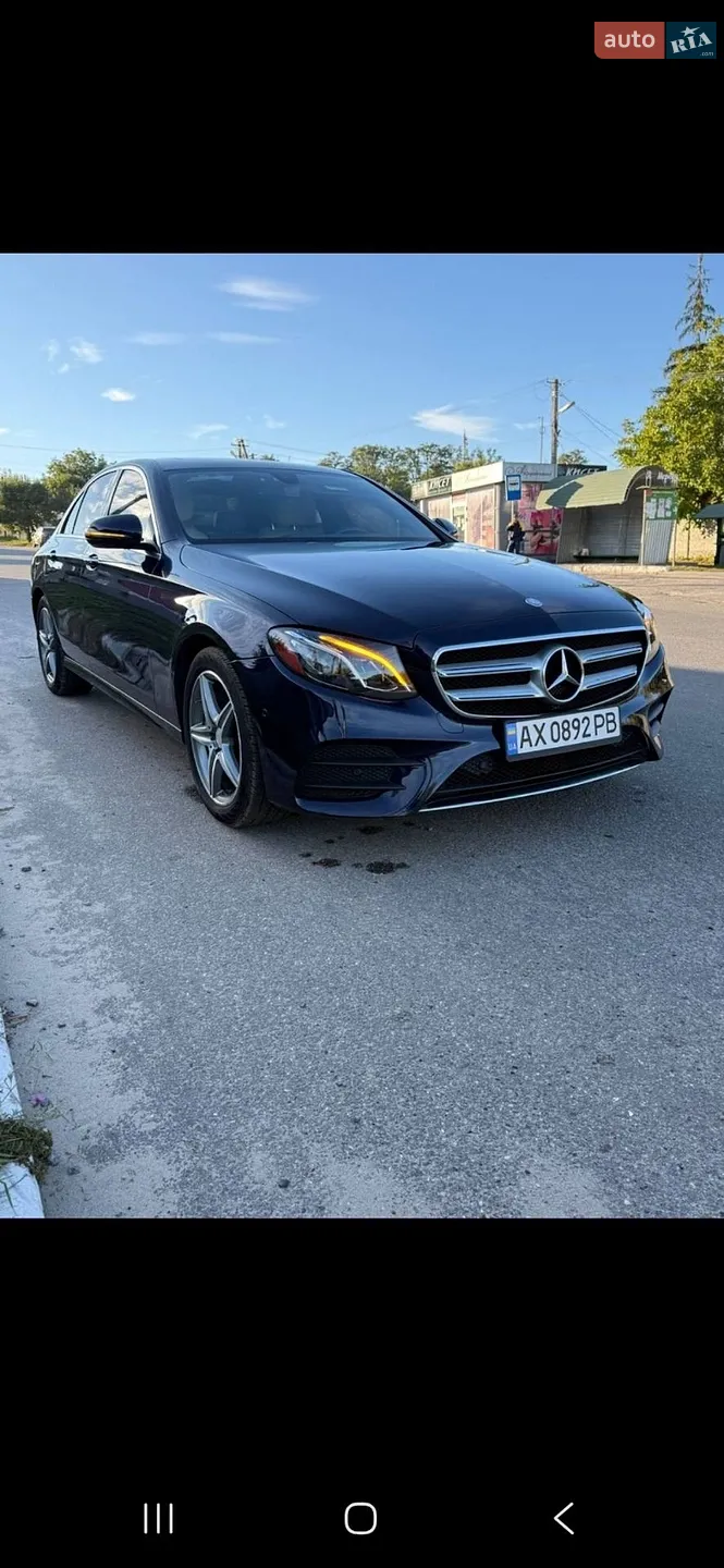 Mercedes-Benz E-Class, 2016