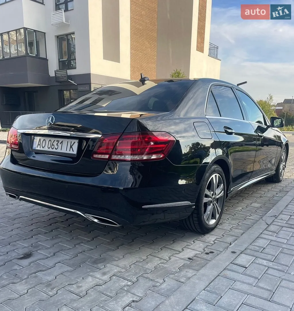Mercedes-Benz E-Class, 2013