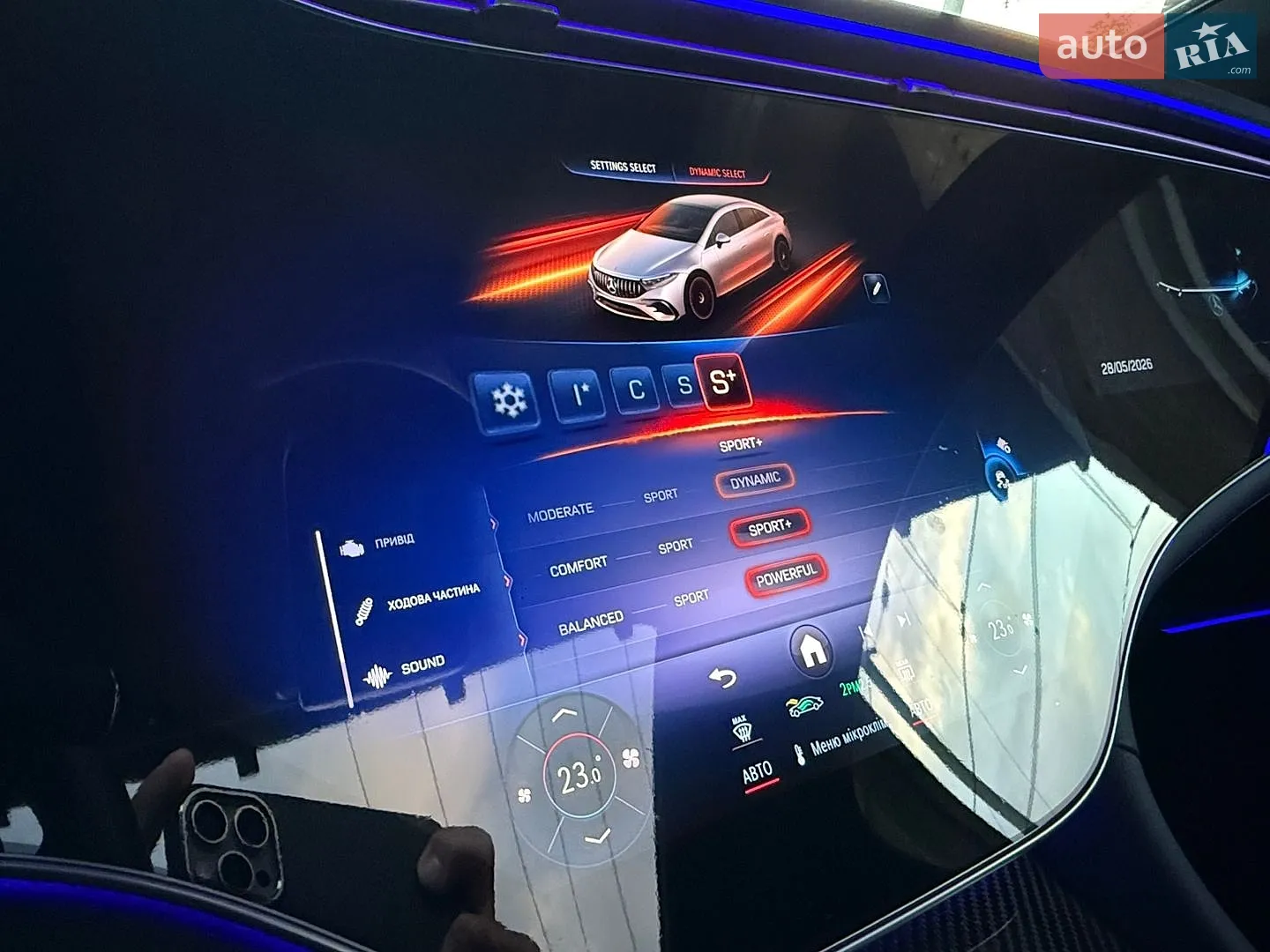 Mercedes-Benz EQS, 2023