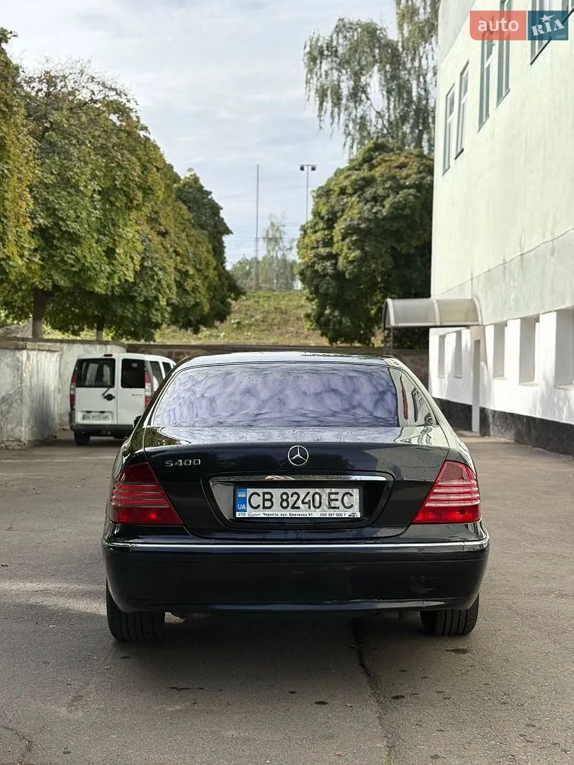 Mercedes-Benz S-Class, 2001