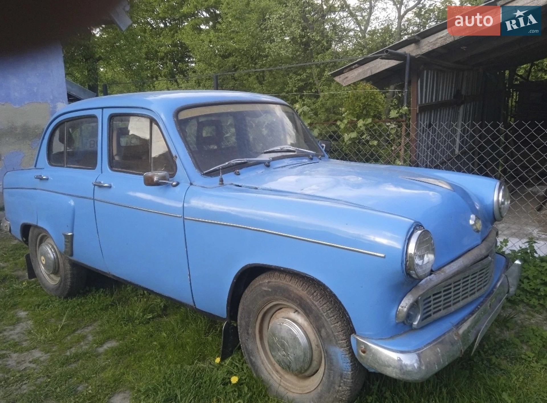 Москвич/АЗЛК 402, 1958