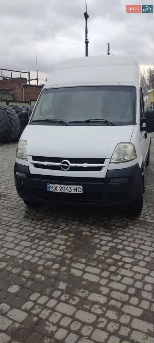 Opel Movano, 2008