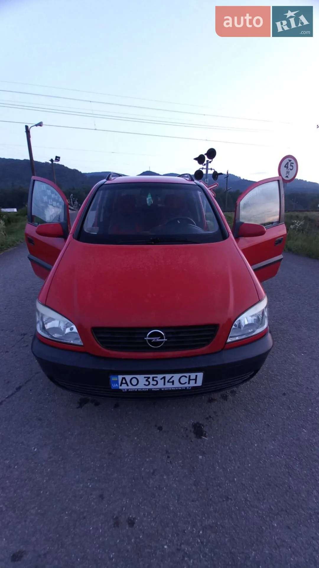Opel Zafira, 2001