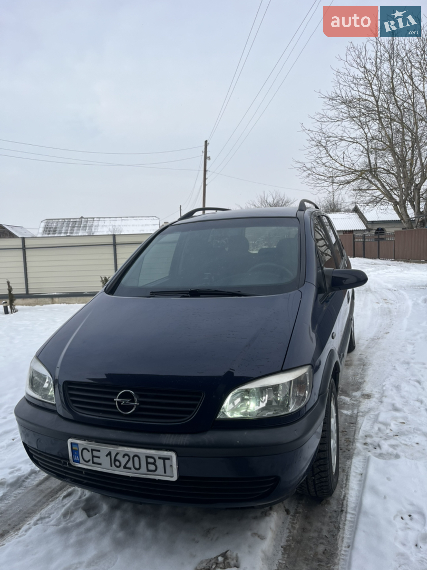 Opel Zafira, 2002