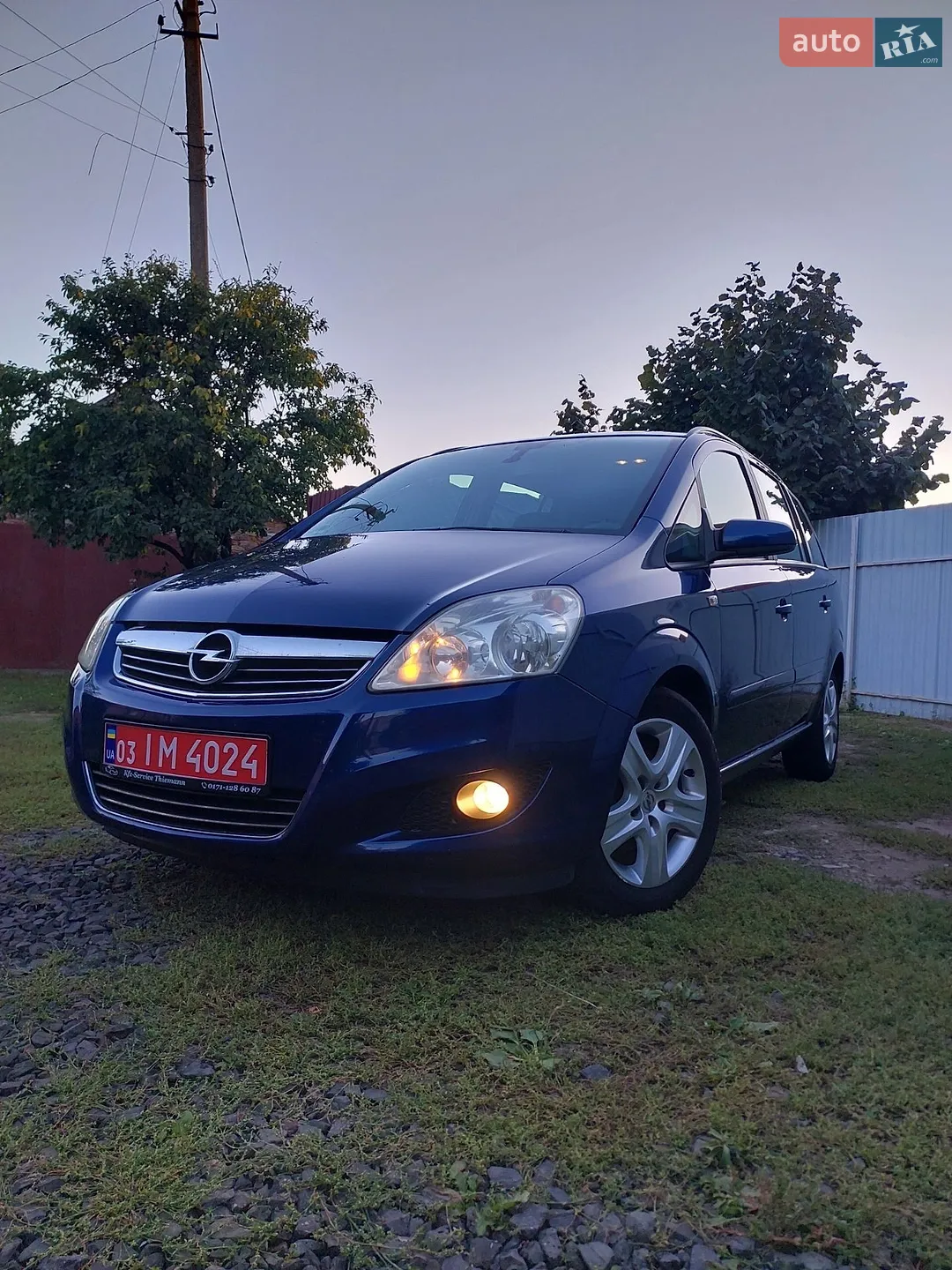 Opel Zafira, 2008