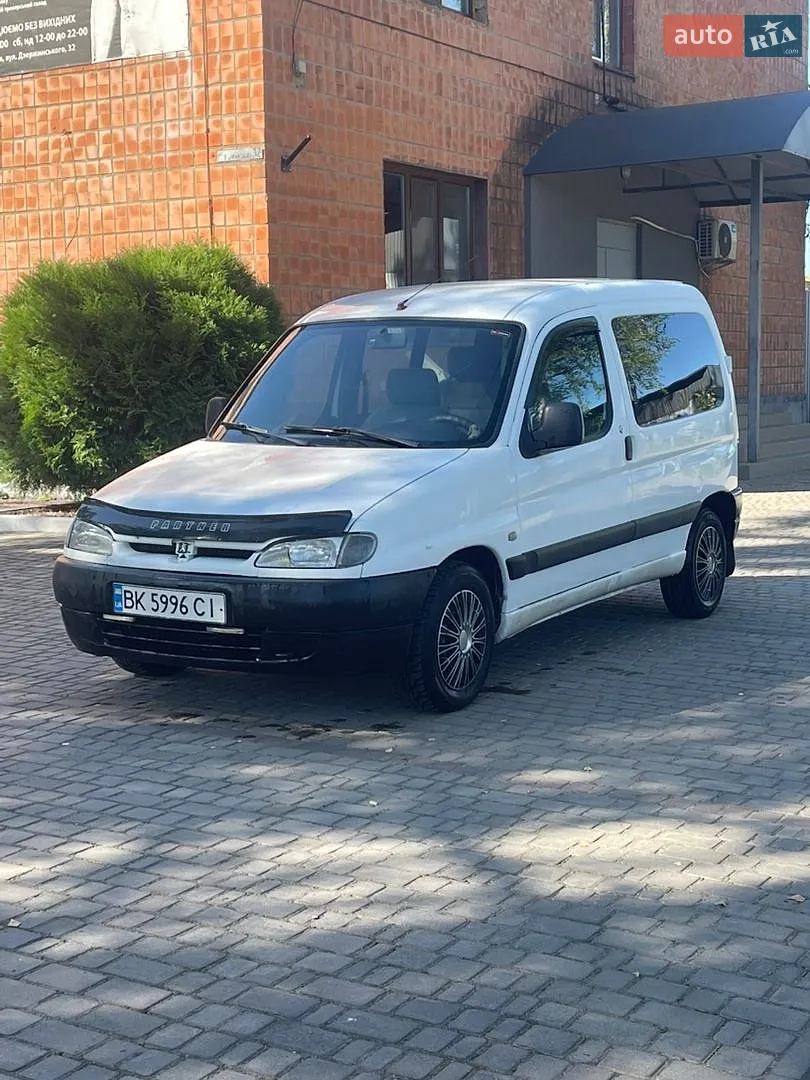 Peugeot Partner, 1999