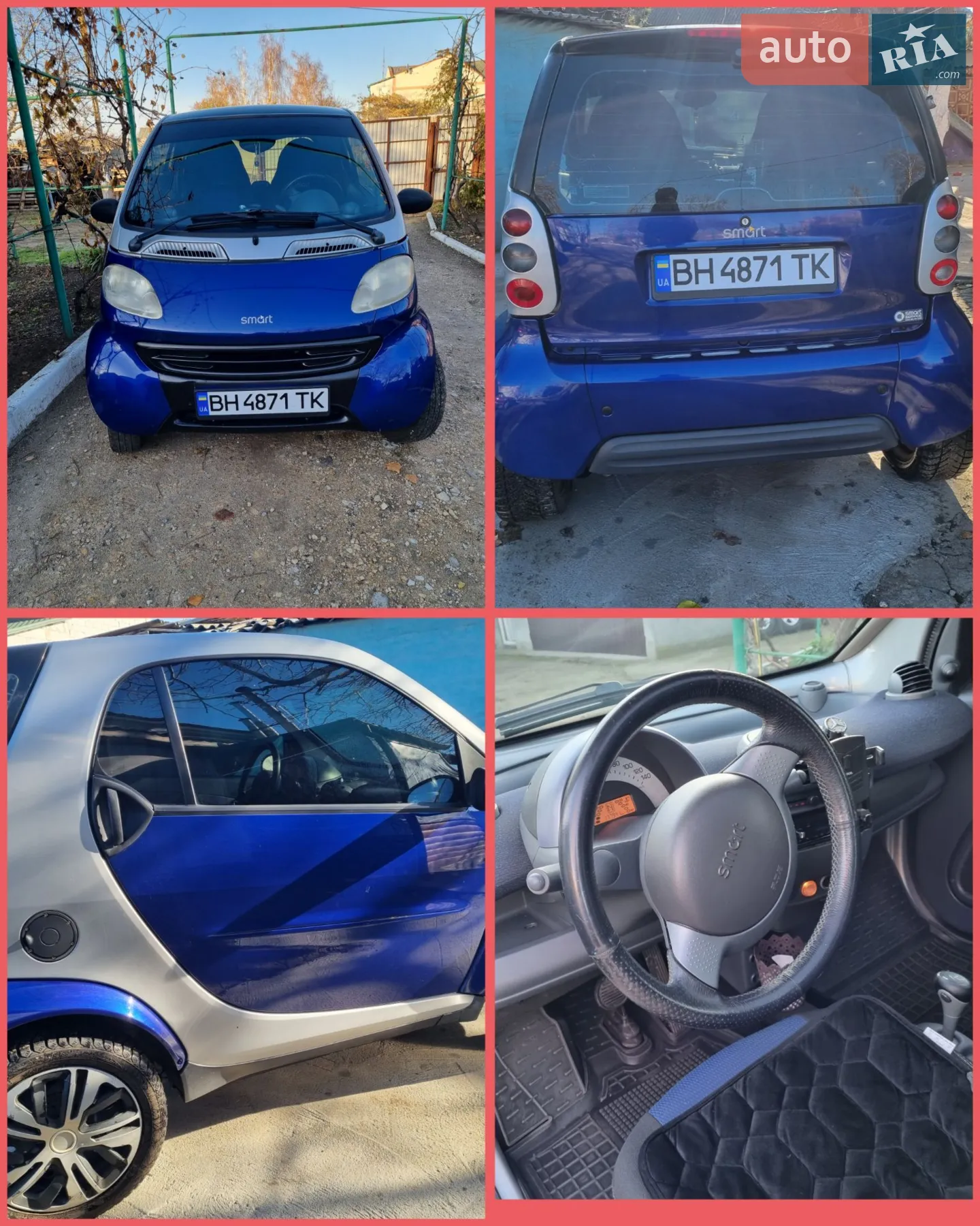 Smart Fortwo, 2001