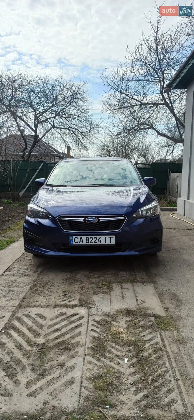 Subaru Impreza, 2017