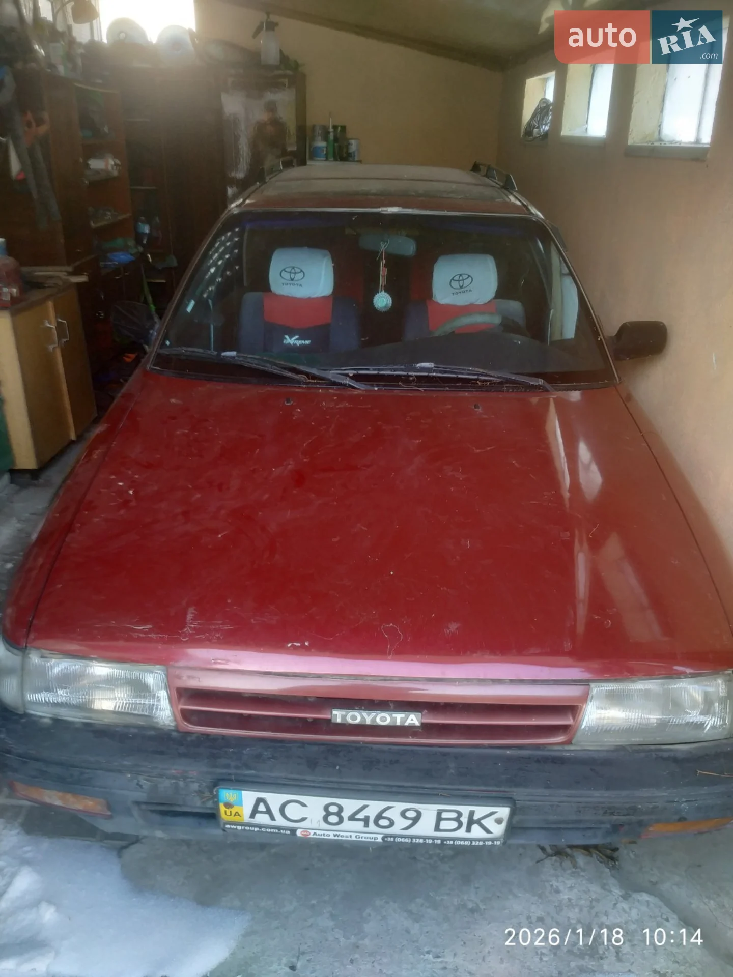 Toyota Carina, 1989
