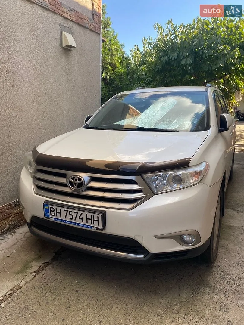 Toyota Highlander, 2012