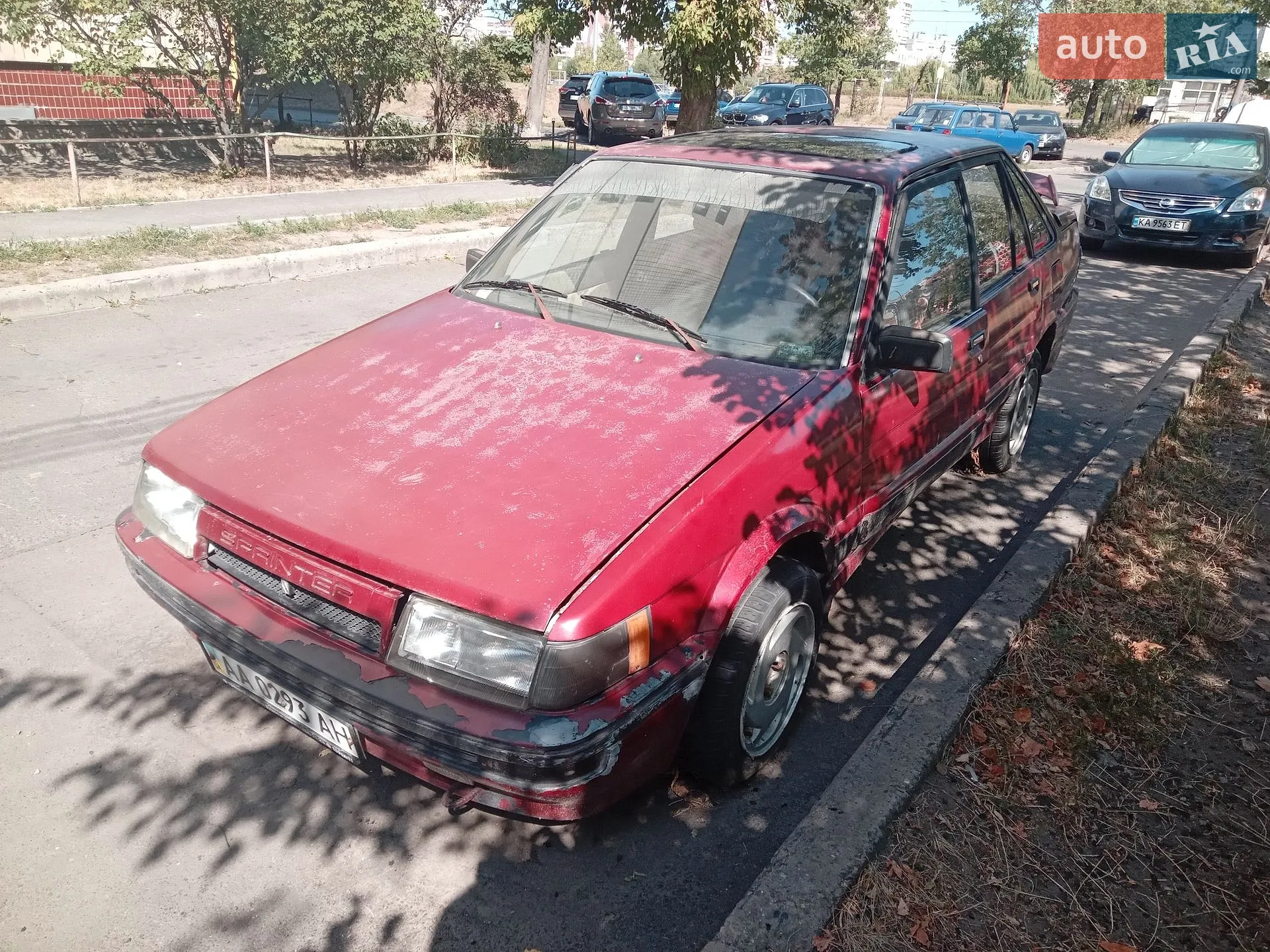 Toyota Sprinter, 1983