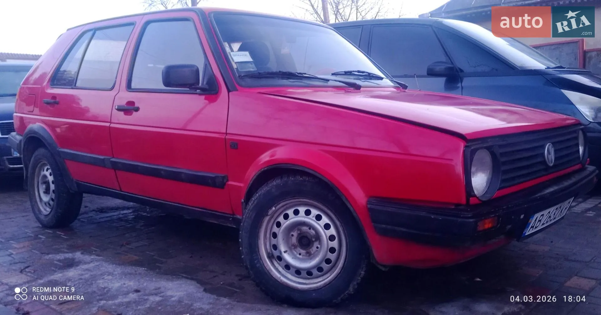 Volkswagen Golf, 1988