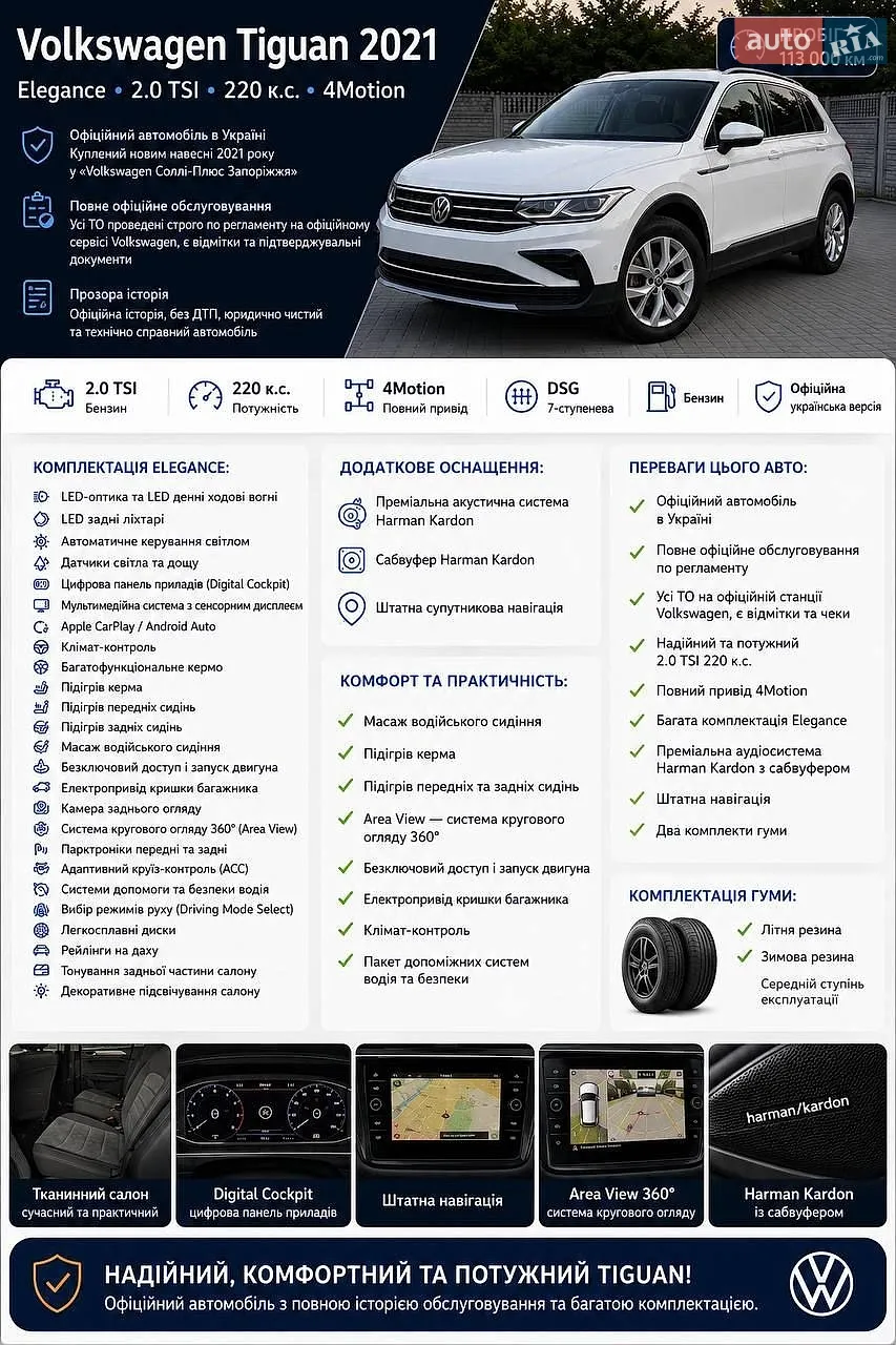 Volkswagen Tiguan, 2021
