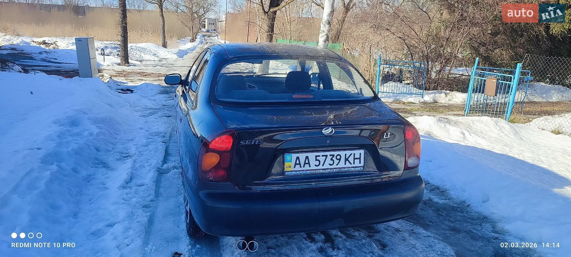 ЗАЗ Sens, 2010