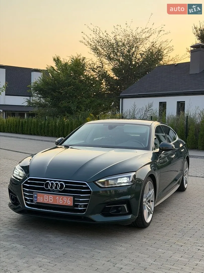 Audi A5 Sportback, 2018