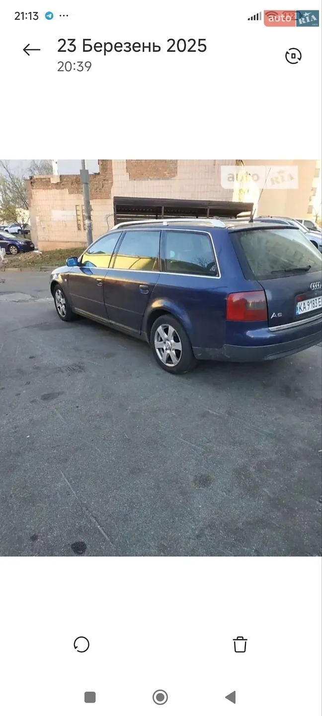 Audi A6, 1999