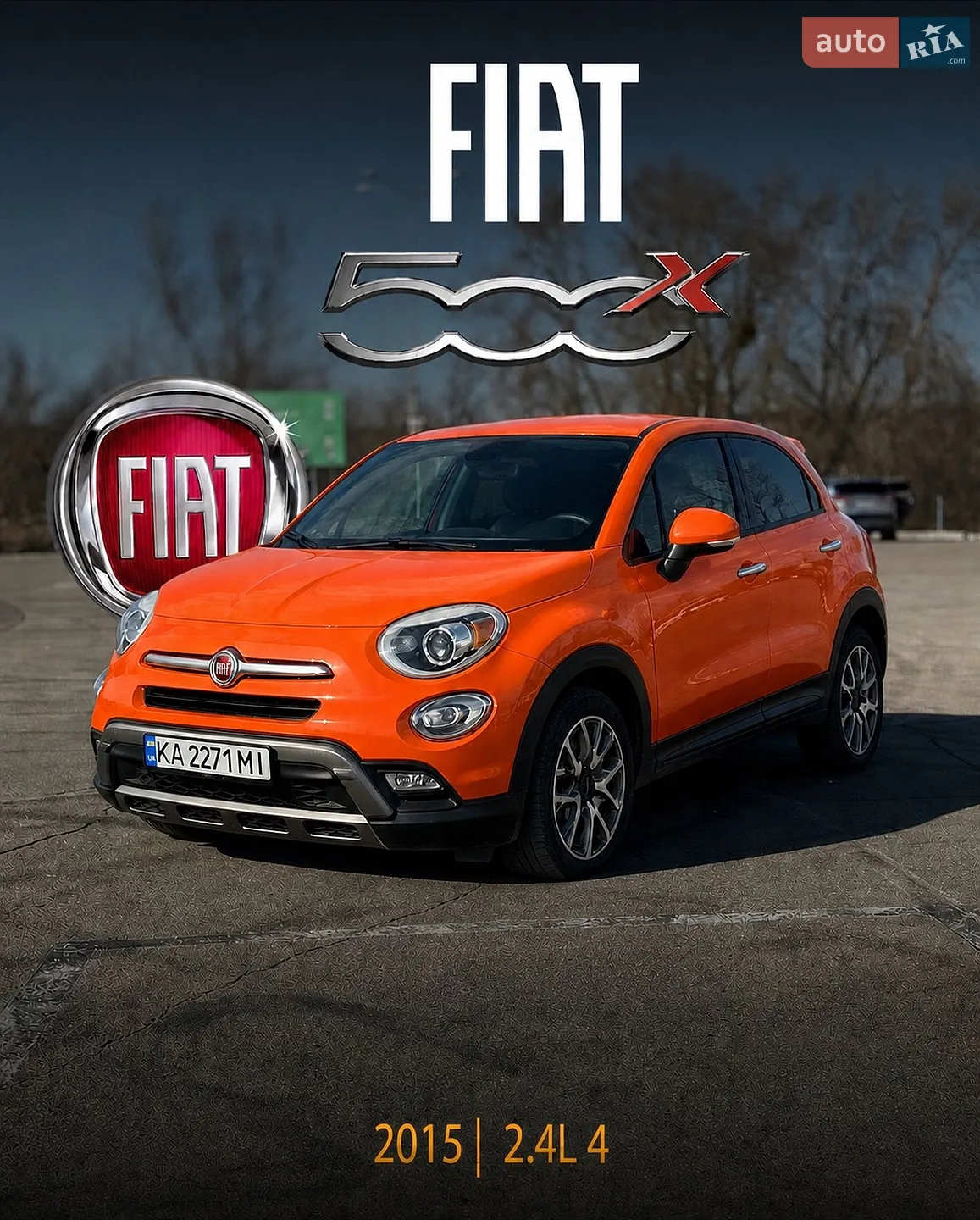 Fiat 500X, 2015