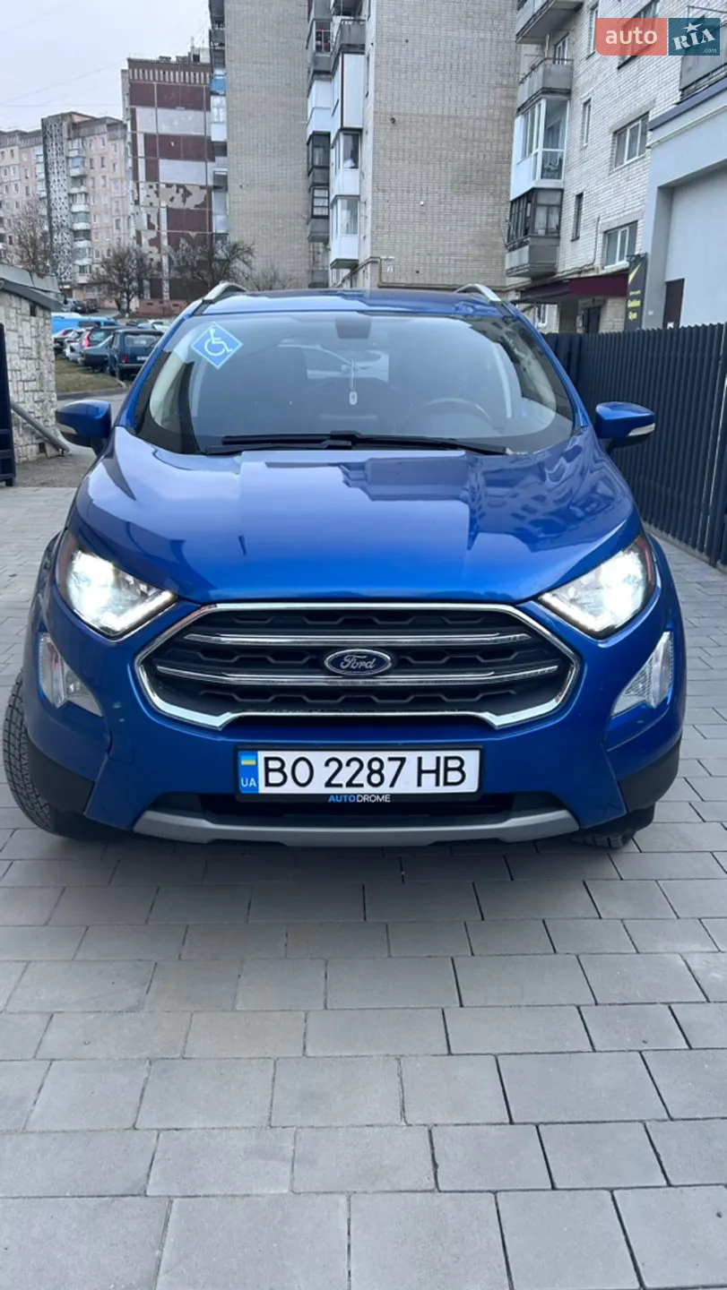 Ford EcoSport, 2018