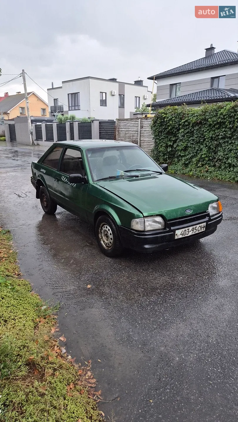 Ford Escort, 1987