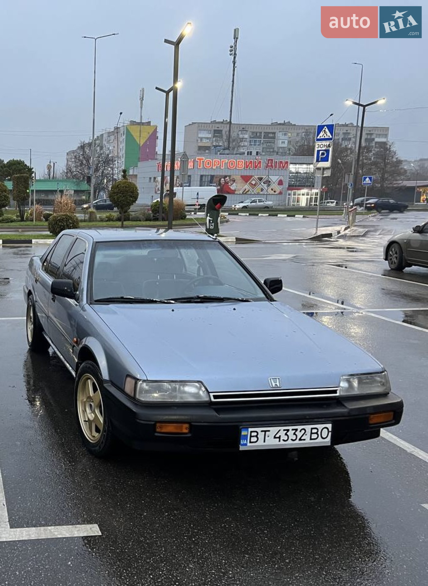 Honda Accord, 1986