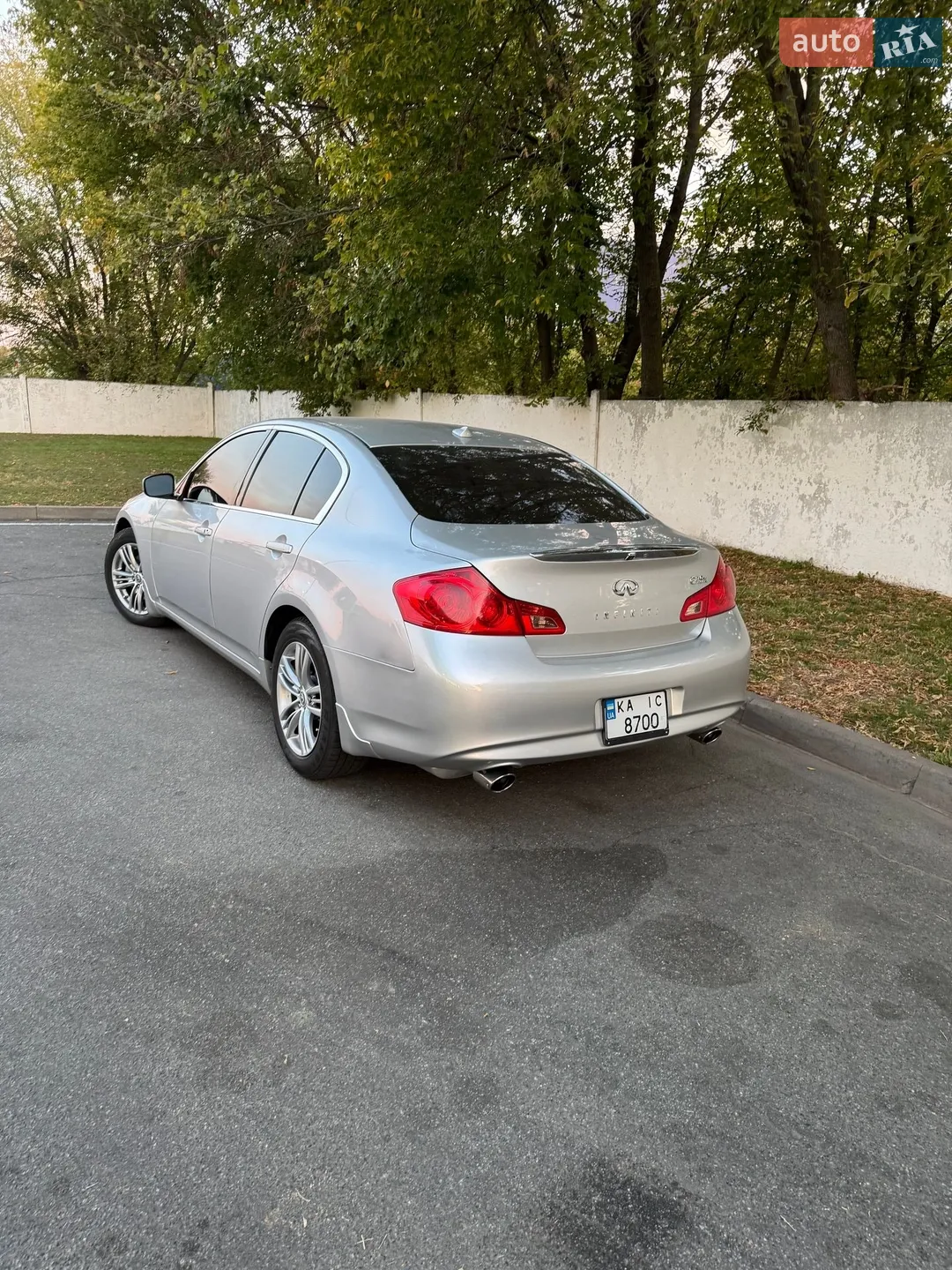 Infiniti G25, 2012