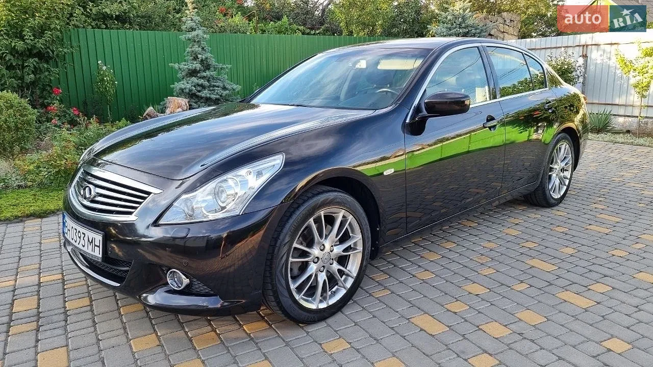 Infiniti G25, 2012