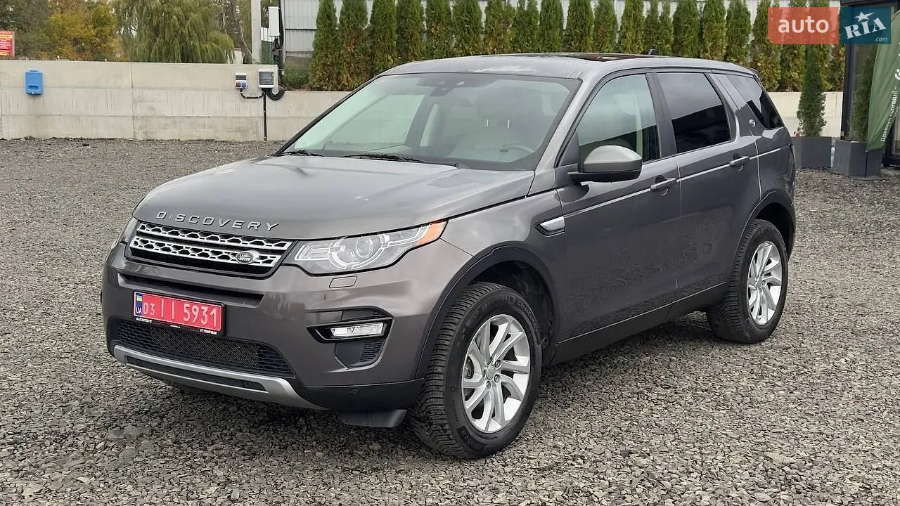 Land Rover Discovery Sport, 2016