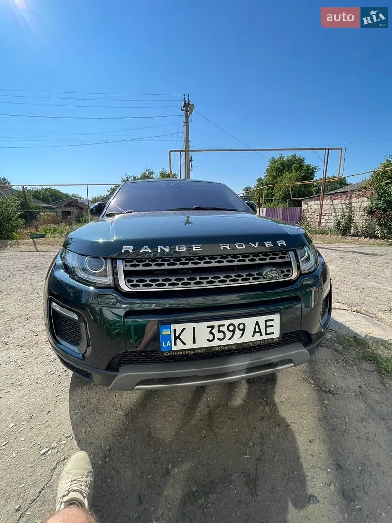 Land Rover Range Rover Evoque, 2016