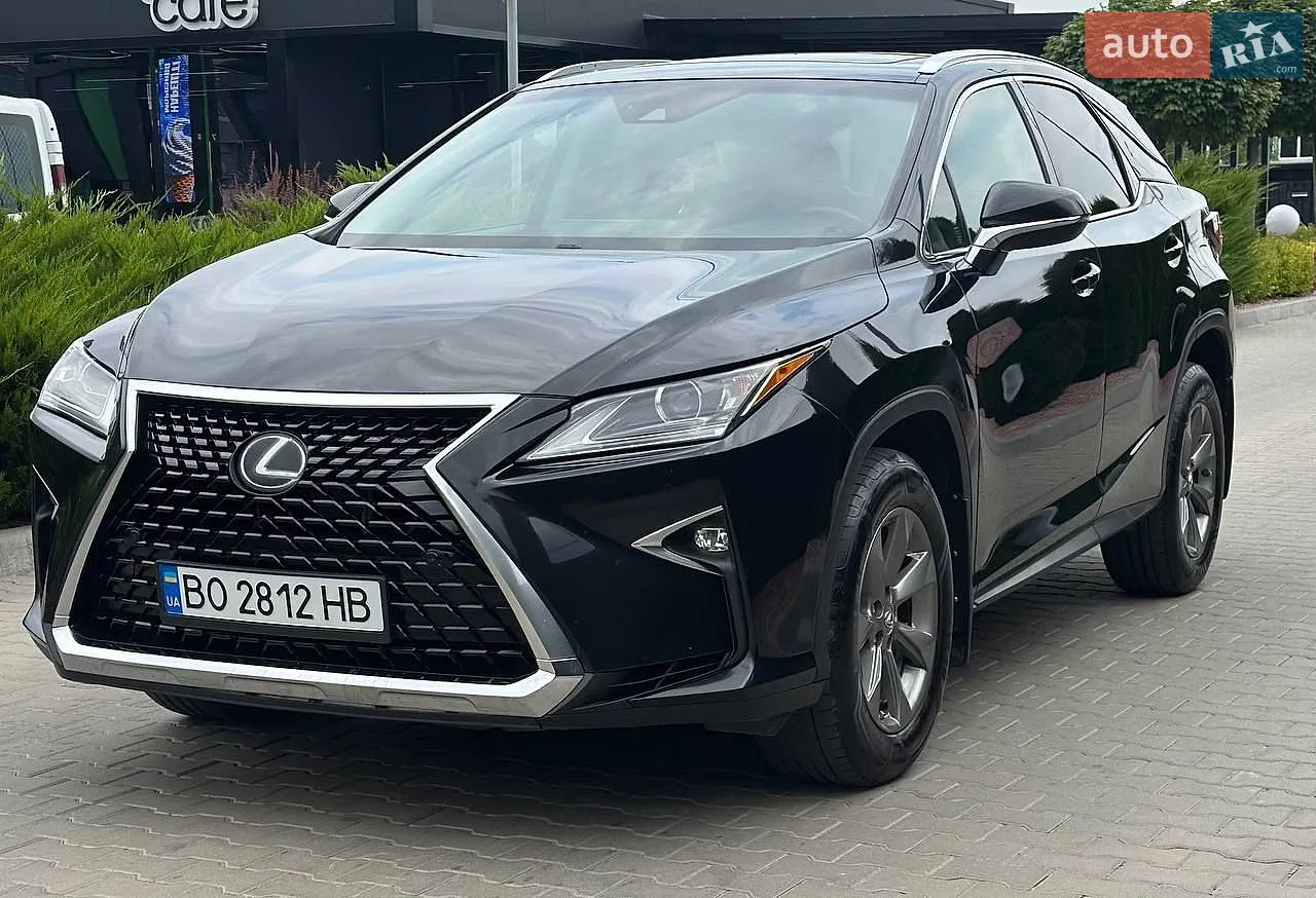 Lexus RX, 2016