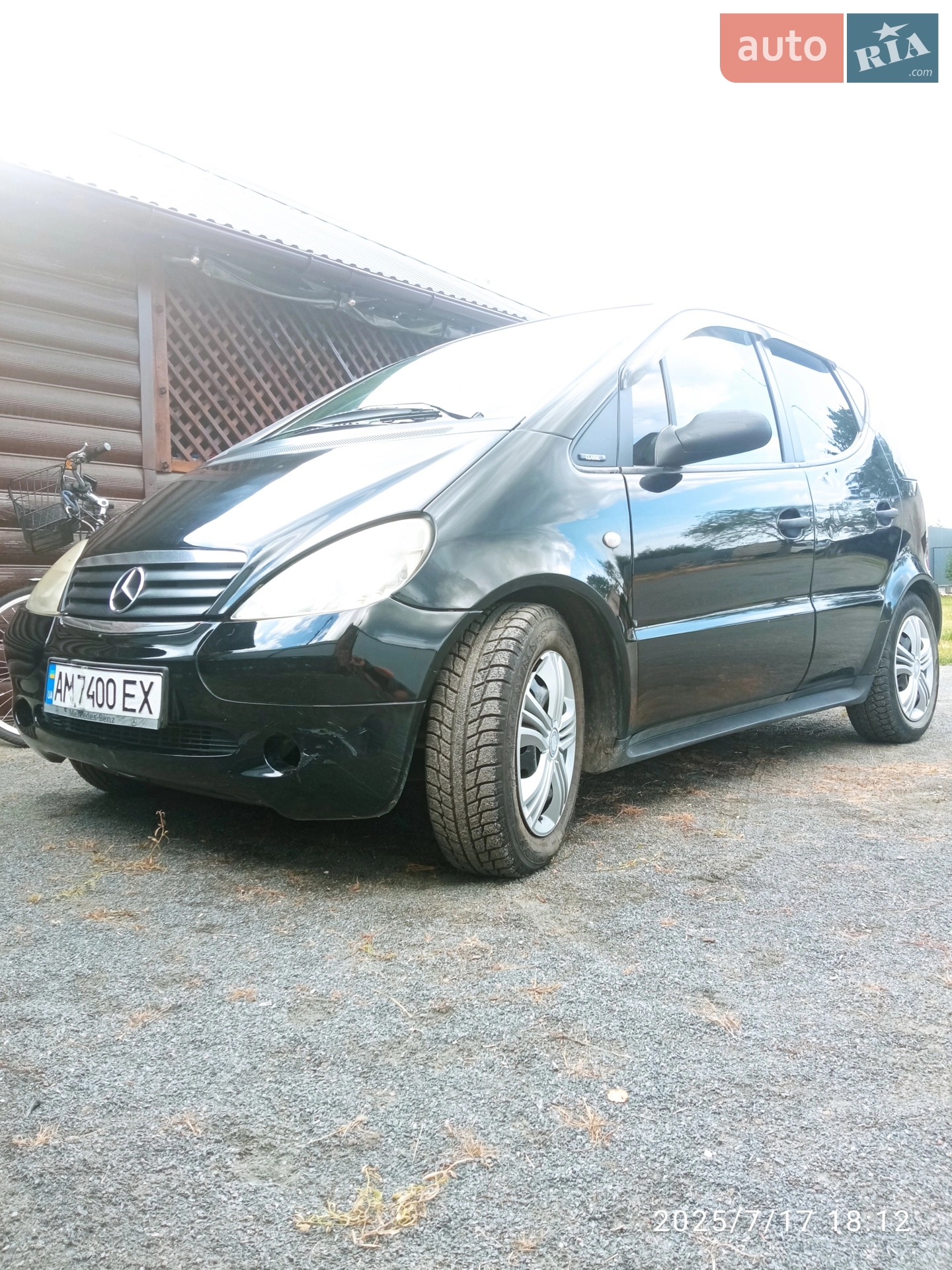 Mercedes-Benz A-Class, 2001