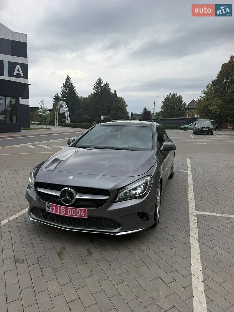 Mercedes-Benz CLA-Class, 2016