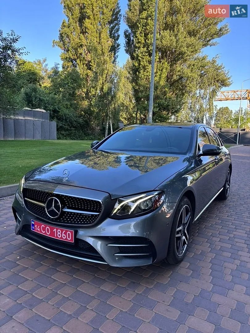 Mercedes-Benz E-Class, 2017