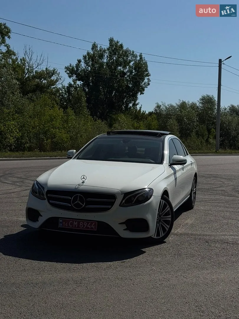 Mercedes-Benz E-Class, 2020