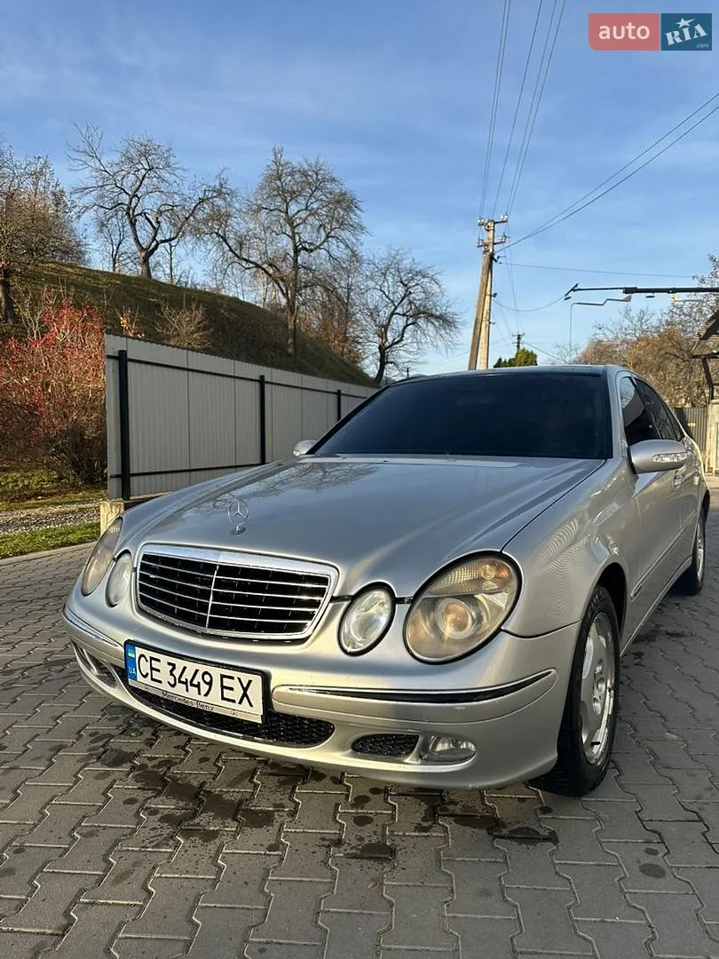 Mercedes-Benz E-Class, 2002