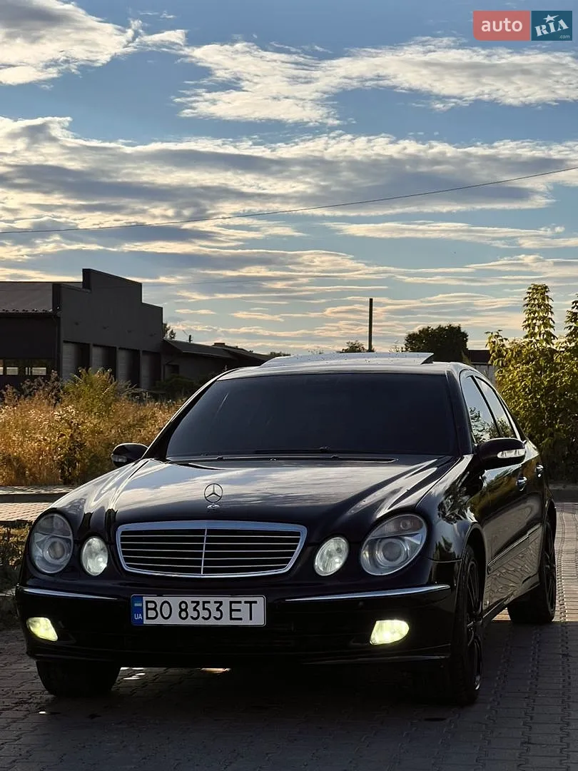 Mercedes-Benz E-Class, 2002